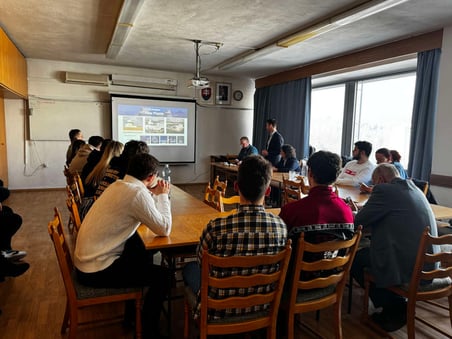 Prednáška o stáži na Slovenskej technickej univerzite v Bratislave, zdroj: Westinghouse