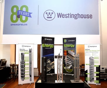 Springfields 80th Anniversary Celebration with Nuclear Fuel demonstration fuel elements