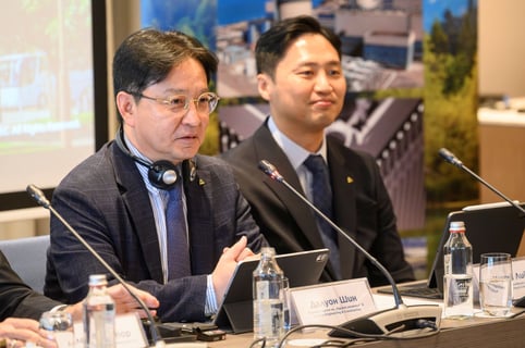 Dalweon Shin, Vice President of Nuclear Solution Division at Hyundai E&C; 