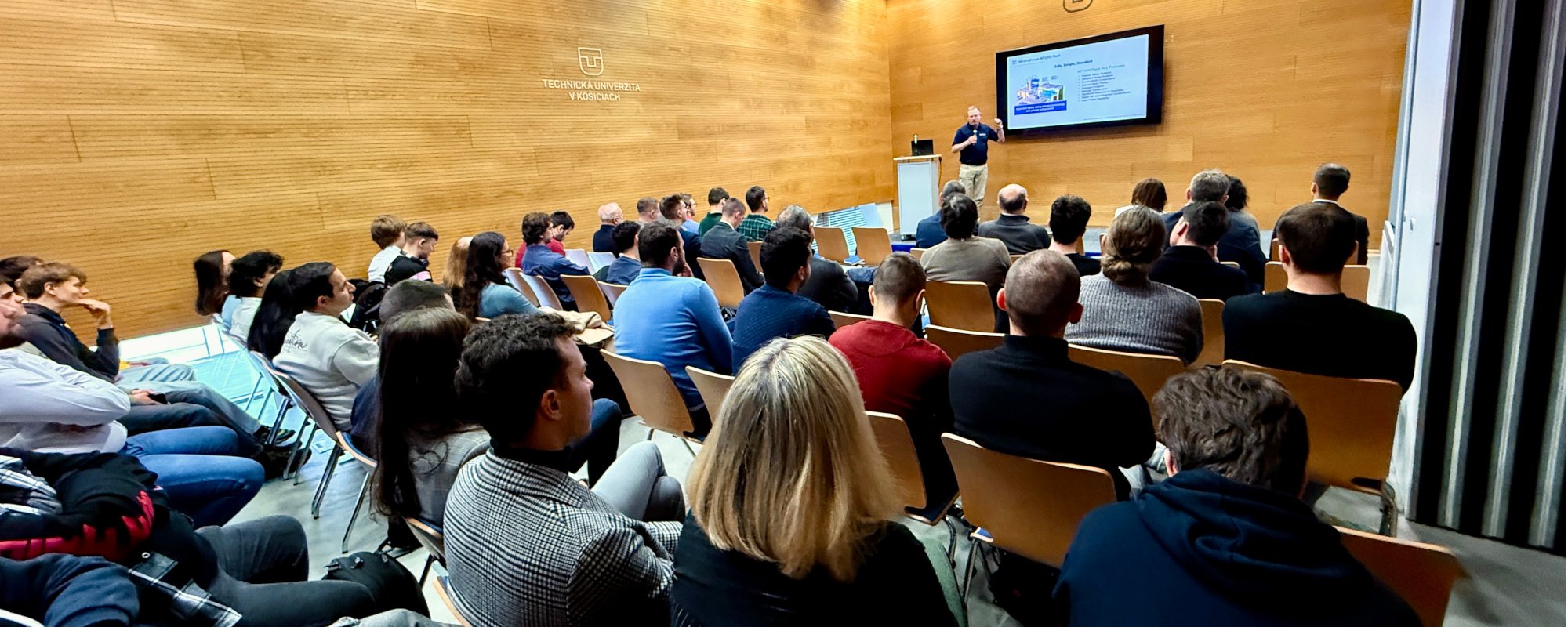 Prezentácia programu pre študentov, zdroj: Technická univerzita v Košiciach