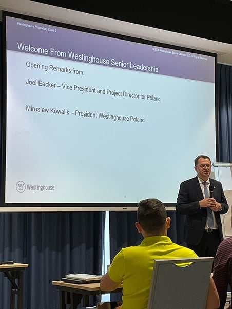 Westinghouse Leads Technical Training Workshop for Key Polish Suppliers Down Selected to Support AP1000® Project 1