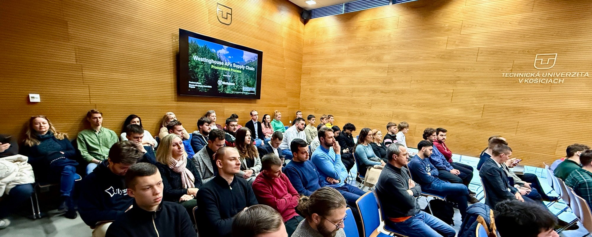 Prednáška o stáži na Technickej univerzite v Košiciach, zdroj: Technická univerzita v Košiciach Prednáška o stáži na Technickej univerzite v Košiciach, zdroj: Technická univerzita v Košiciach