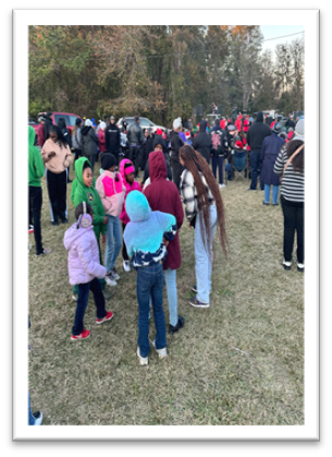 Columbia Site Participates in Gadsden's Annual Christmas Tree Lighting Celebration