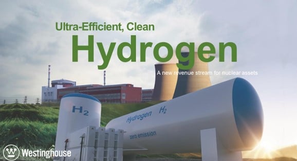 Westinghouse Explores Clean Hydrogen Production at Nuclear Power Plants