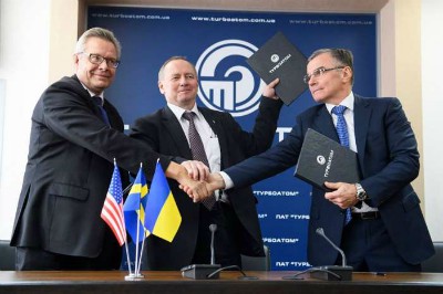 WESTINGHOUSE AND UKRAINE FIRM TURBOATOM SIGN EXTENDED PARTNERSHIP CONTRACT pic